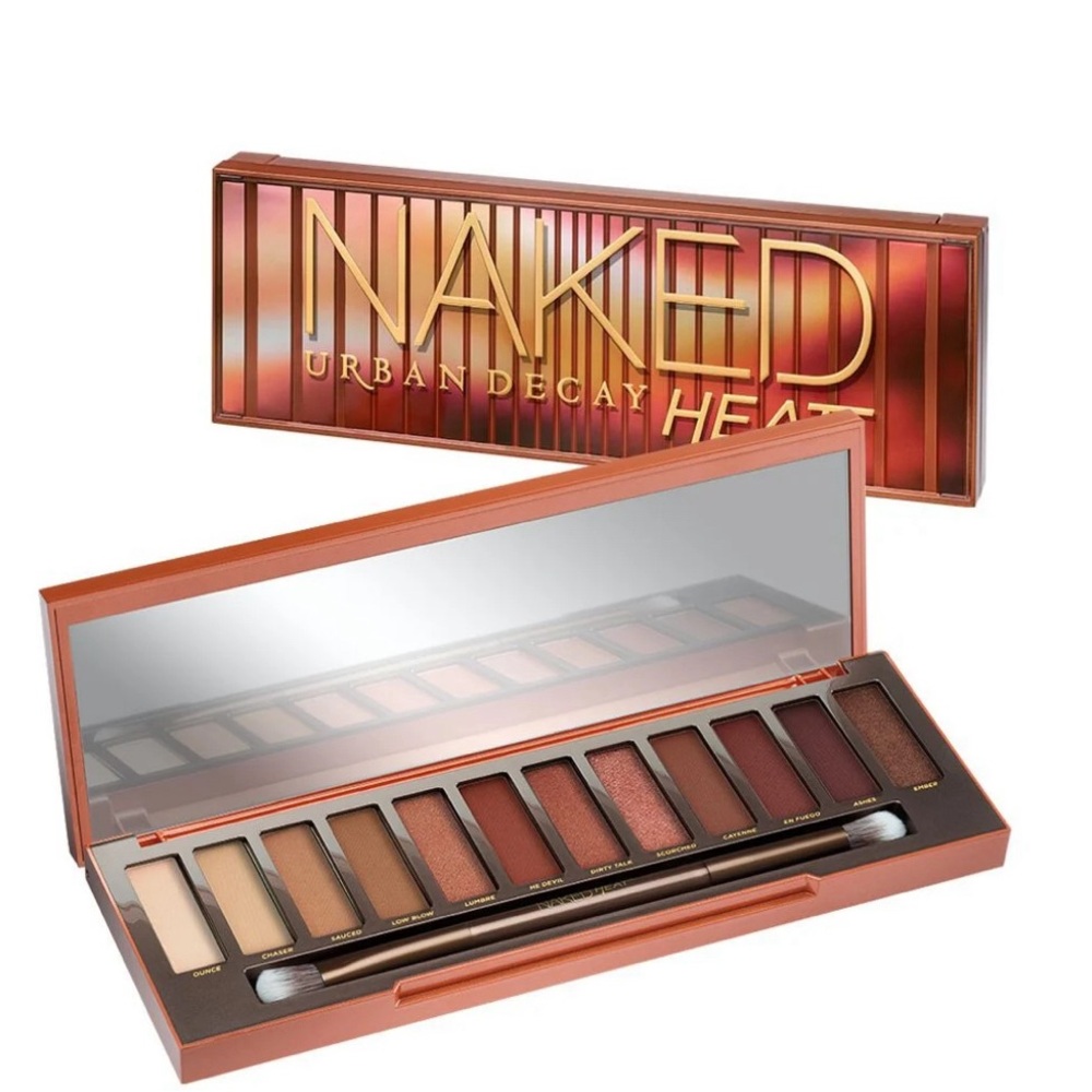 Urban Decay Naked Heat Palette with Warm Tones